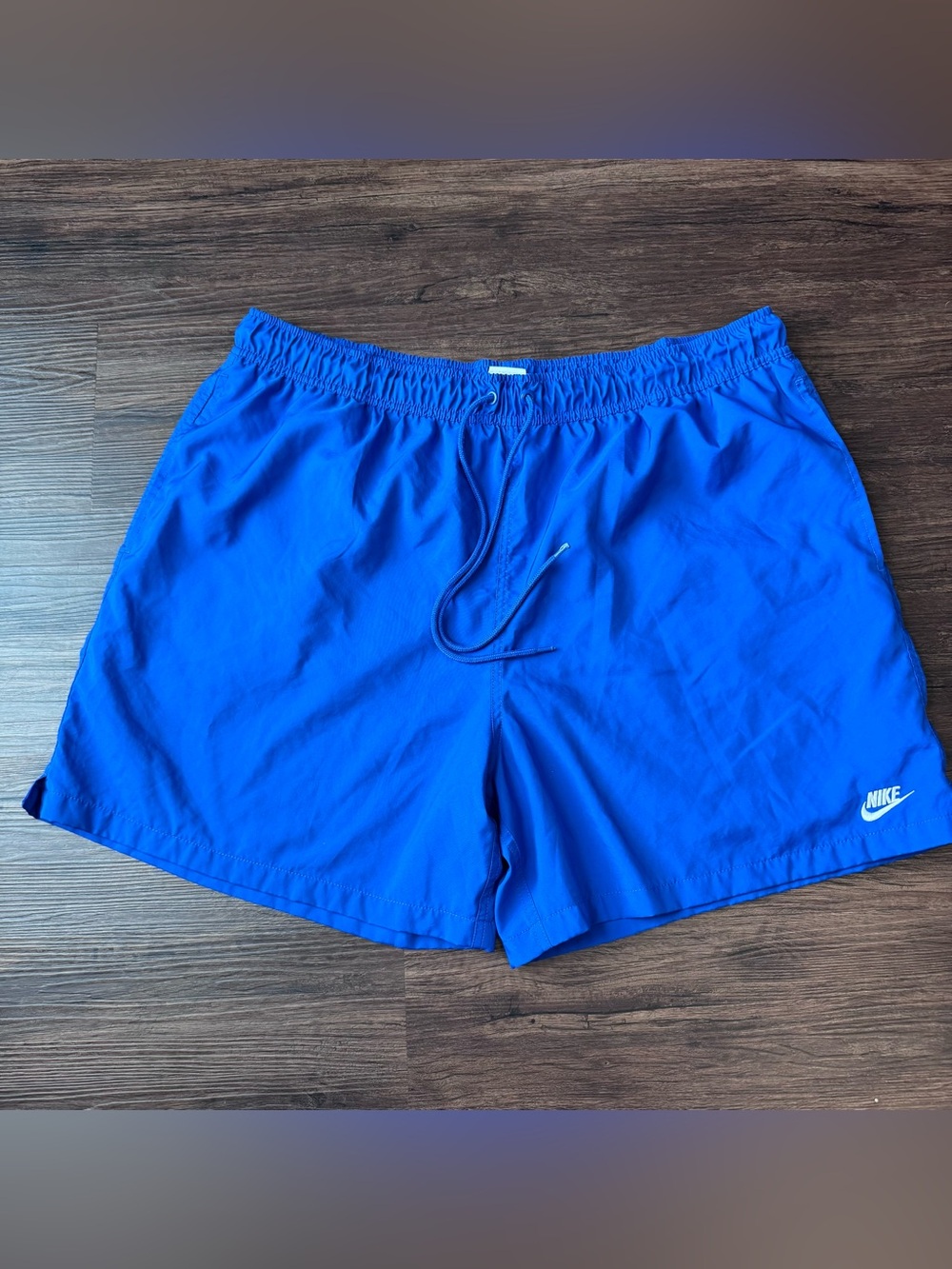 Nike Club Woven Flow Shorts Mens 2XL Blue Mesh Lined FN3307-480 Gym Swim XXL